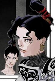 Disegno di Mario Alberti per Morgana