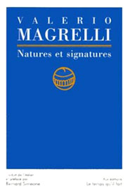 Nature e Venature di Valerio Magrelli