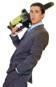 Patrick Bateman, protagonista di America Psycho